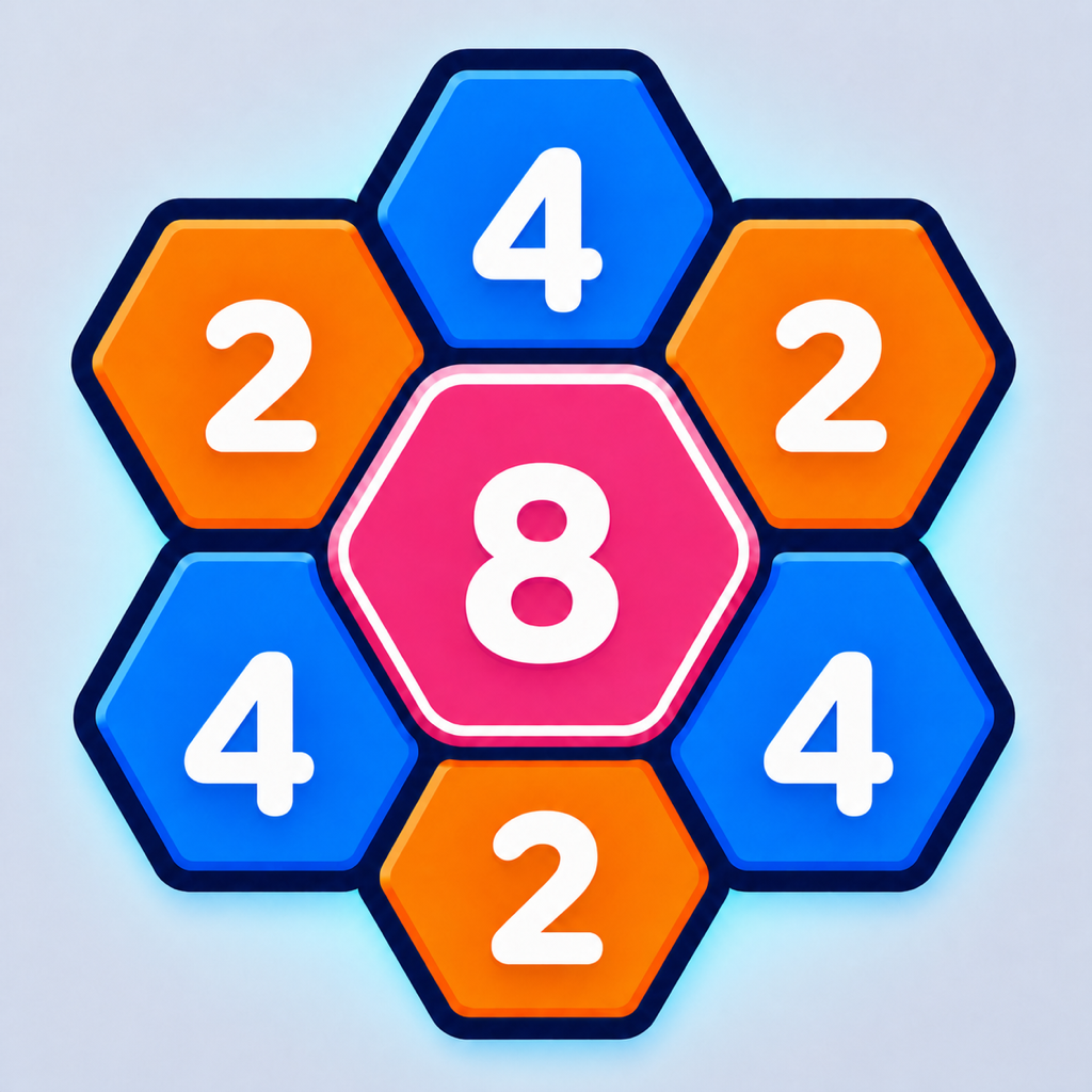 Hex Merge: Link Numbers app icon